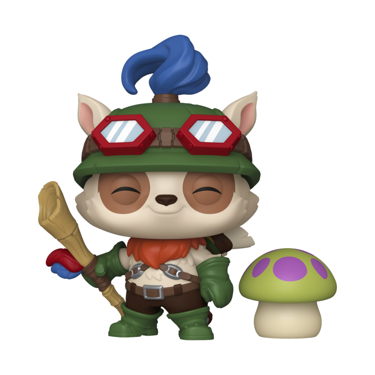 LEAGUE OF LEGENDS - POP FUNKO VINYL FIGURE 1138 TEEMO W/MASHROOM 9CM - Immagine 2