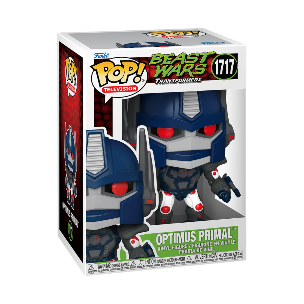 TRANSFORMERS - POP FUNKO VINYL FIGURE 1717 OPTI PRIMAL 9CM - Immagine 2