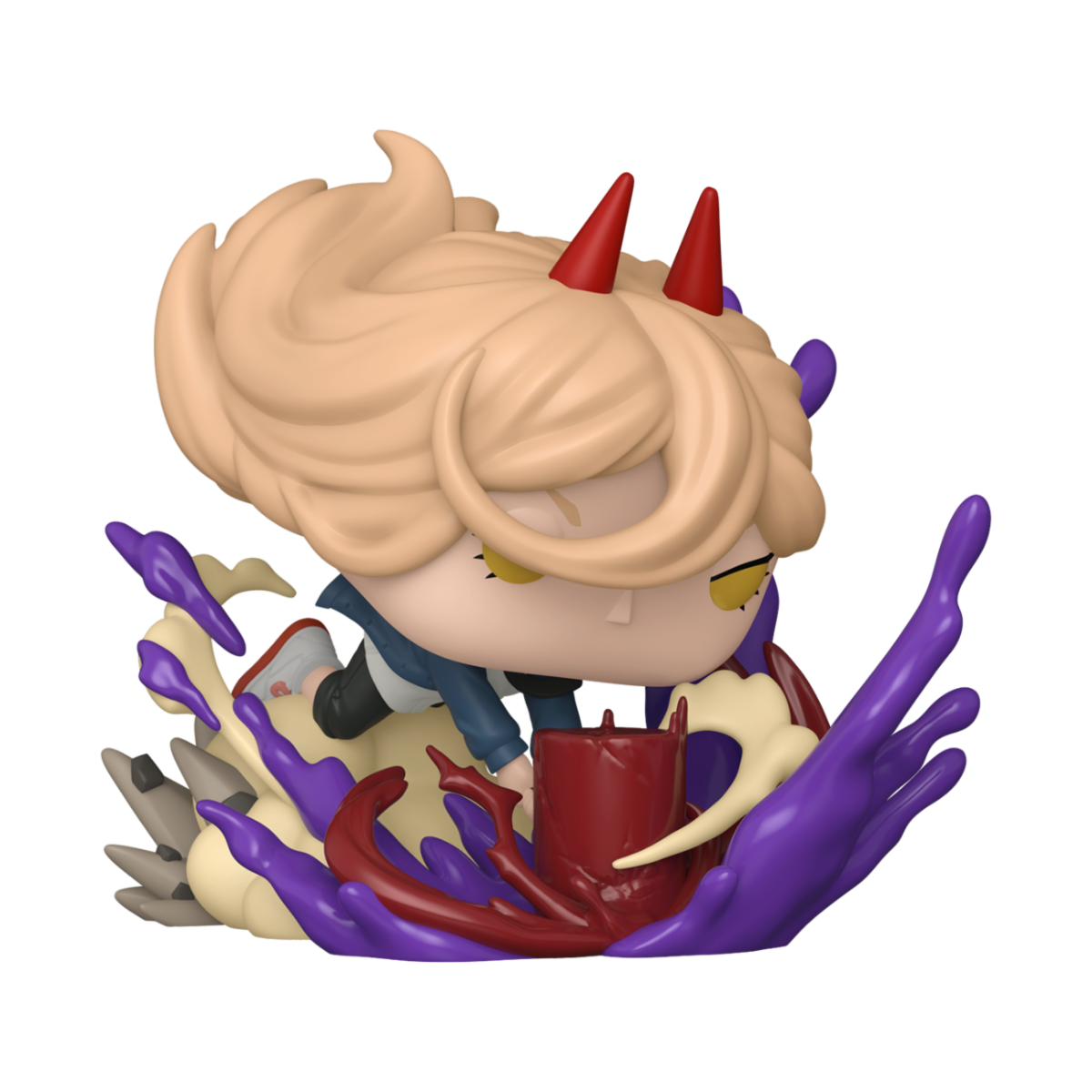 CHAINSAW MAN - POP FUNKO DELUXE VINYL FIGURE 1973 POWER (BLOOD MALLET) 15CM - Immagine 2