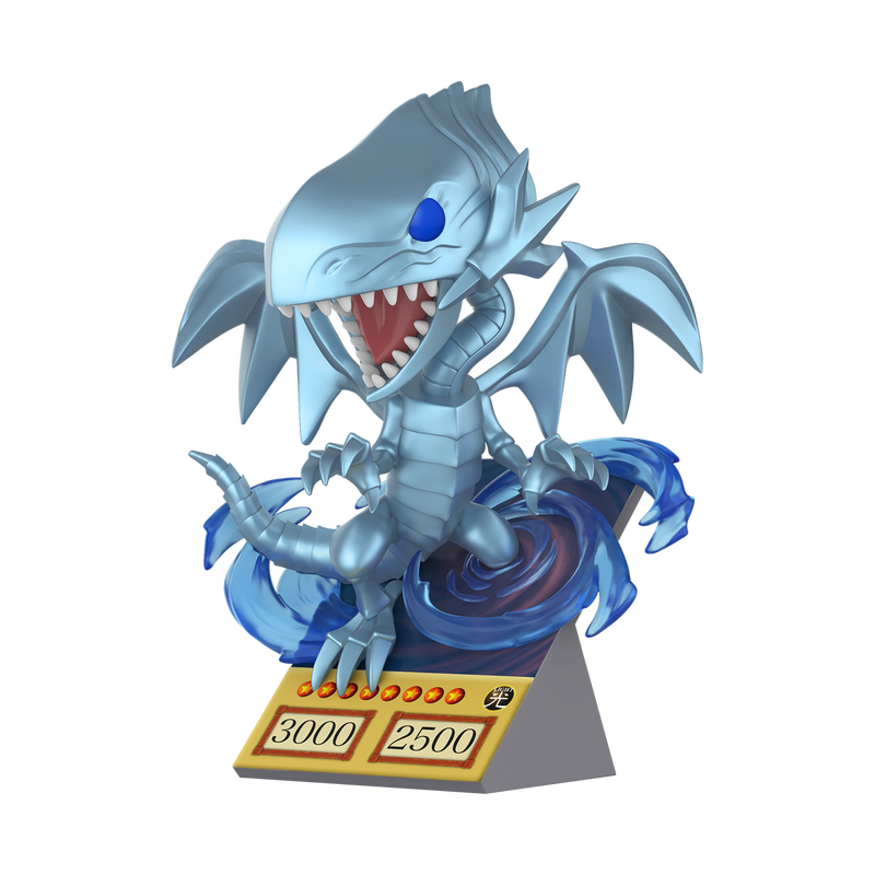 YU-GI-OH! S8 - POP FUNKO PREMIUM VINYL FIGURE 2316 BLUE-EYES WHITE DRAGON 9CM - Immagine 2