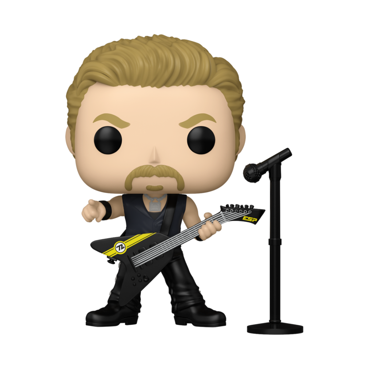 MUSIC: METALLICA - POP FUNKO VINYL FIGURE 484 JAMES (72S CONCERT) 9CM - Immagine 2