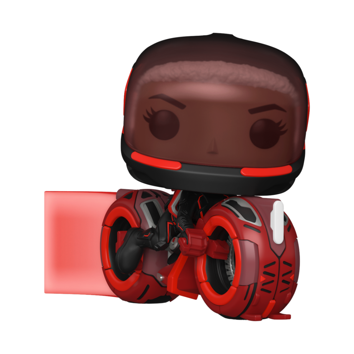 TRON: ARES - POP FUNKO RIDE VINYL FIGURE 316 ATHENA WITH LIGHT CYCLE 15CM - Immagine 2
