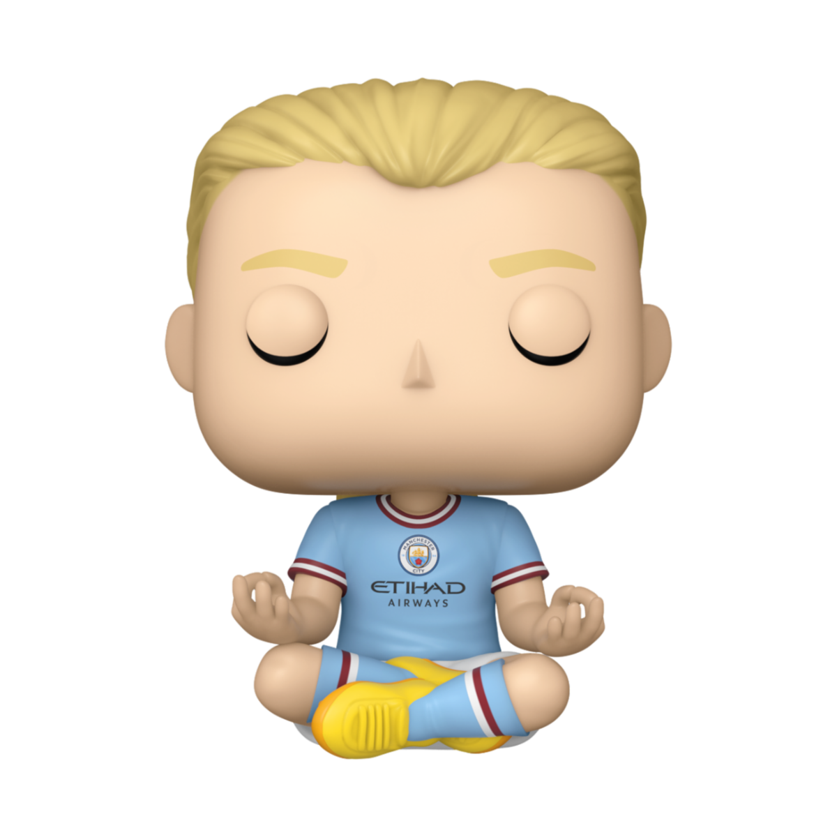 FOOTBALL - MANCHESTER CITY - POP FUNKO VINYL FIGURE 68 ERLING HAALAND 9CM - Immagine 2