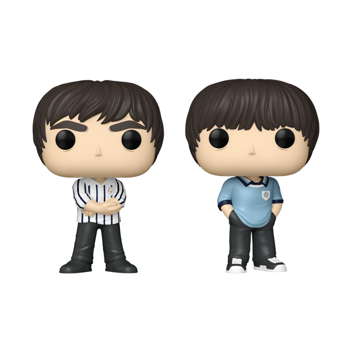 MUSIC: OASIS - POP FUNKO VINYL FIGURE 2-PACK LIAM & NOEL GALLAGHER 9CM - Immagine 2