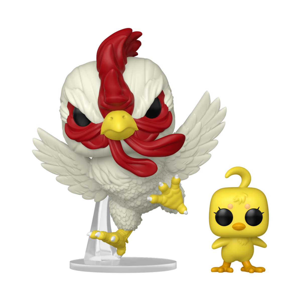 ROOSTER FIGHTER - POP&BUDDY FUNKO VINYL FIGURE 2164 KEIJI WITH PIYOKO 9CM - Immagine 2