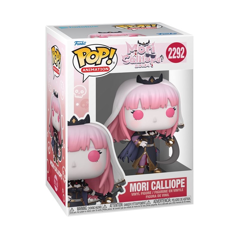 HOLOLIVE S1 - POP FUNKO VINYL FIGURE 2292 MORI CALLIOPE 9CM - Immagine 2