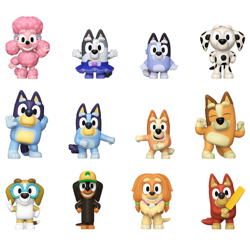 BLUEY - MYSTERY MINI BLIND BOX - 12PZ DISPLAY 8CM - Immagine 2
