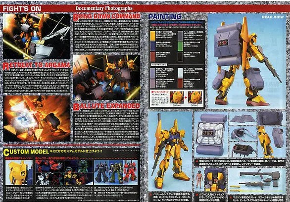 MK84125 - MASTER GRADE - HYAKUSHIKI + BALLUTE SYSTEM - MODEL KIT 1/100 - Immagine 2