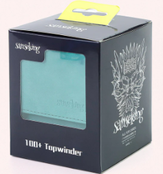 SANSEKING - VERTICAL DECK BOX (100+ CARDS) - CYAN - Immagine 3