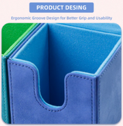 SANSEKING - VERTICAL DECK BOX (100+ CARDS) - LIGHT BLUE - Immagine 2