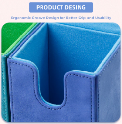 SANSEKING - VERTICAL DECK BOX (100+ CARDS) - LIGHT BLUE - Immagine 2