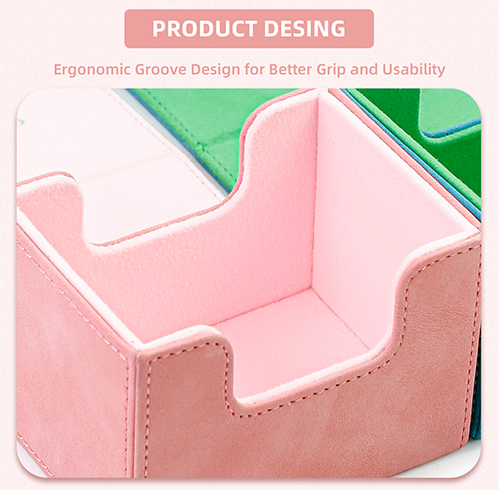 SANSEKING - HORIZONTAL DECK BOX (100+ CARDS) - PINK - Immagine 2