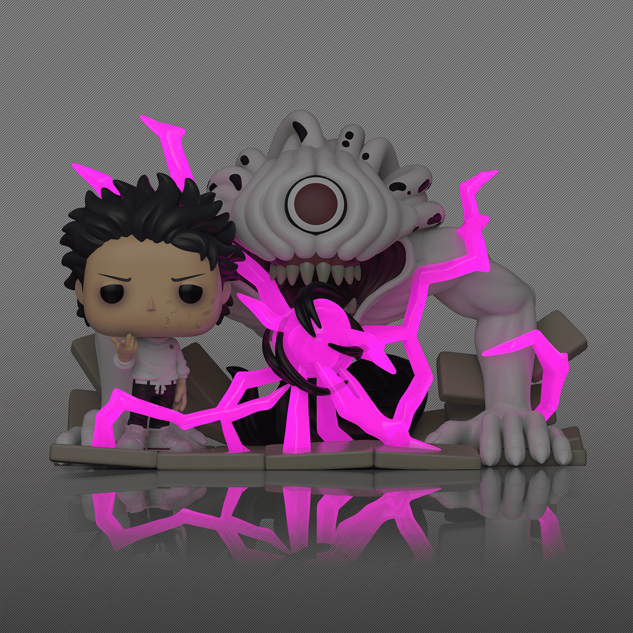 JUJUTSU KAISEN - POP FUNKO MOVIE MOMENT VINYL FIGURE - RIKA & YUTA (GW) 9CM FUNSIDE EXCL - Immagine 3