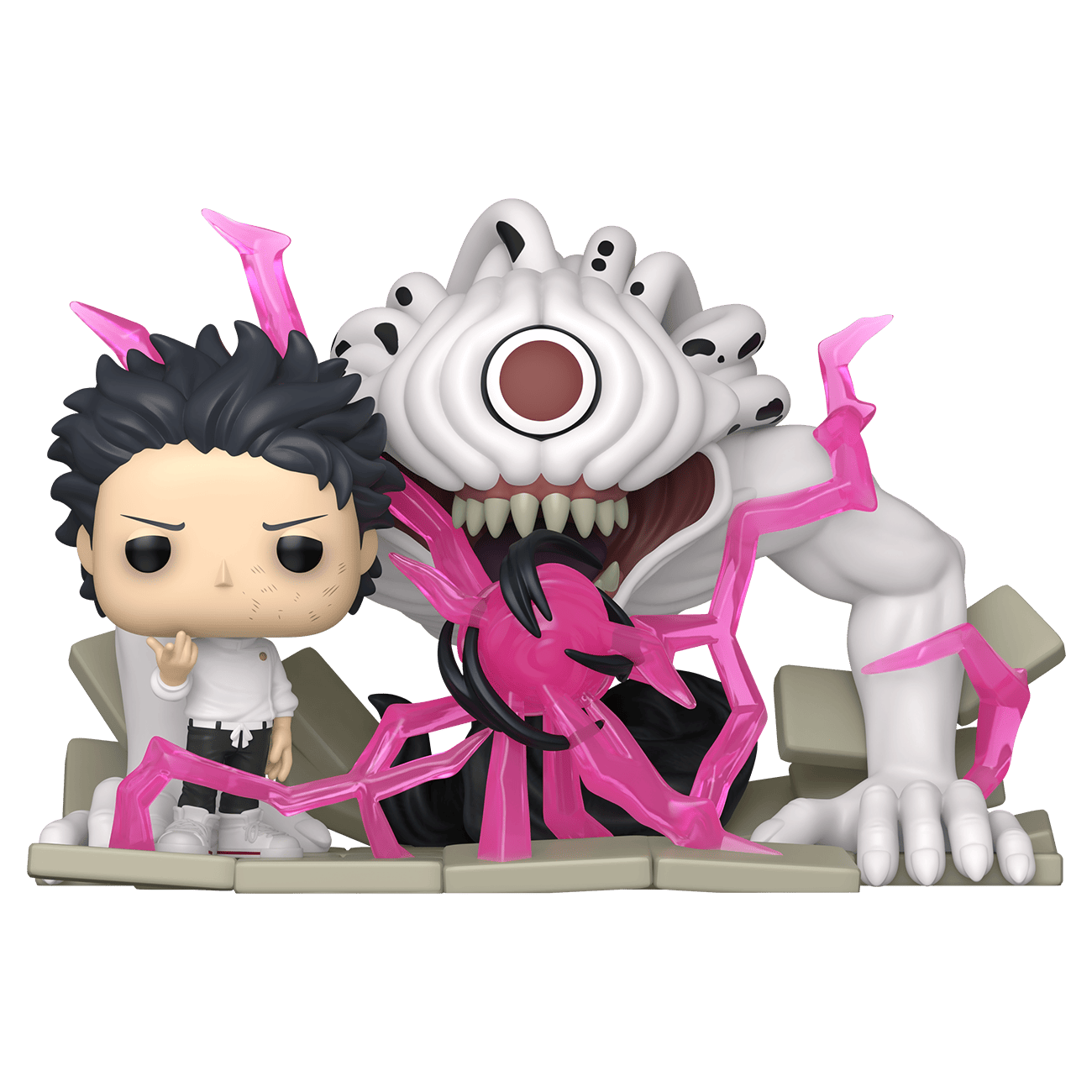 JUJUTSU KAISEN - POP FUNKO MOVIE MOMENT VINYL FIGURE - RIKA & YUTA (GW) 9CM FUNSIDE EXCL - Immagine 2
