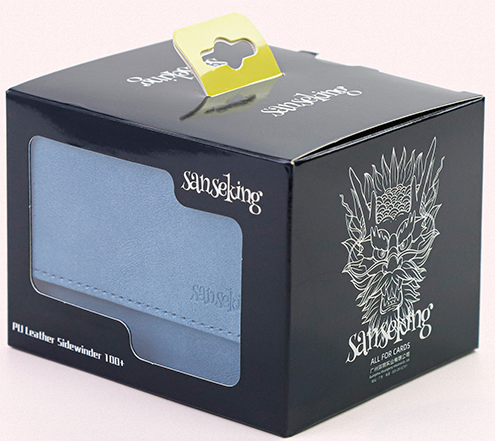 SANSEKING - HORIZONTAL DECK BOX (100+ CARDS) - BLUE - Immagine 3