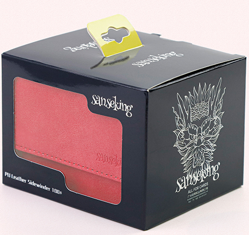 SANSEKING - HORIZONTAL DECK BOX (100+ CARDS) - RED - Immagine 3