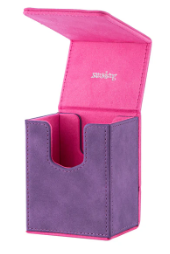 SANSEKING - DECK BOX (80+ DOUBLE SLEEVE) - CHIC RED - Immagine 2