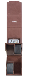 SANSEKING - ENERGY CUBE TCG DECK BOX - MOCHA BROWN - Immagine 2