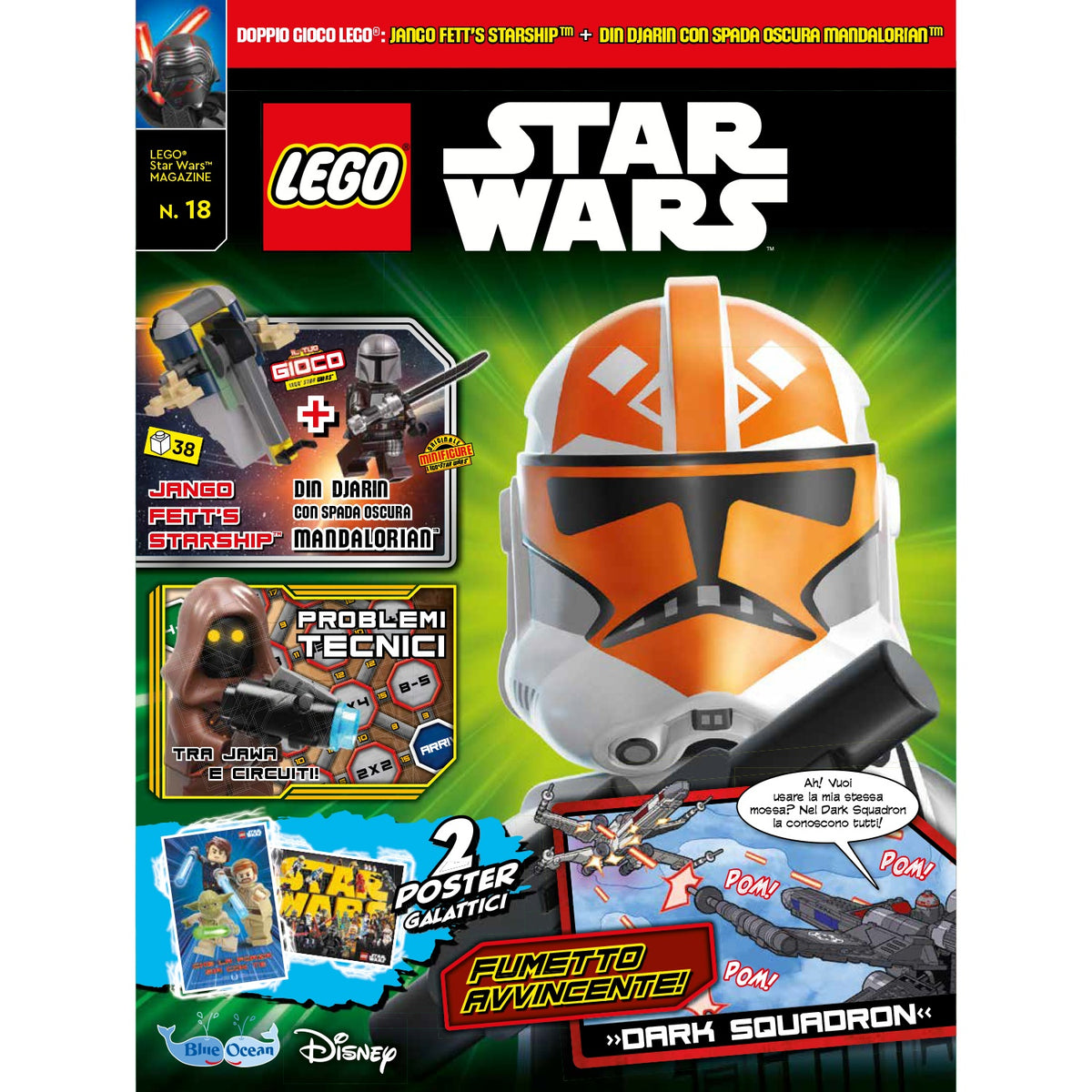 LEGO STAR WARS N.18 - JANGO FETT STARSHIP - Immagine 2