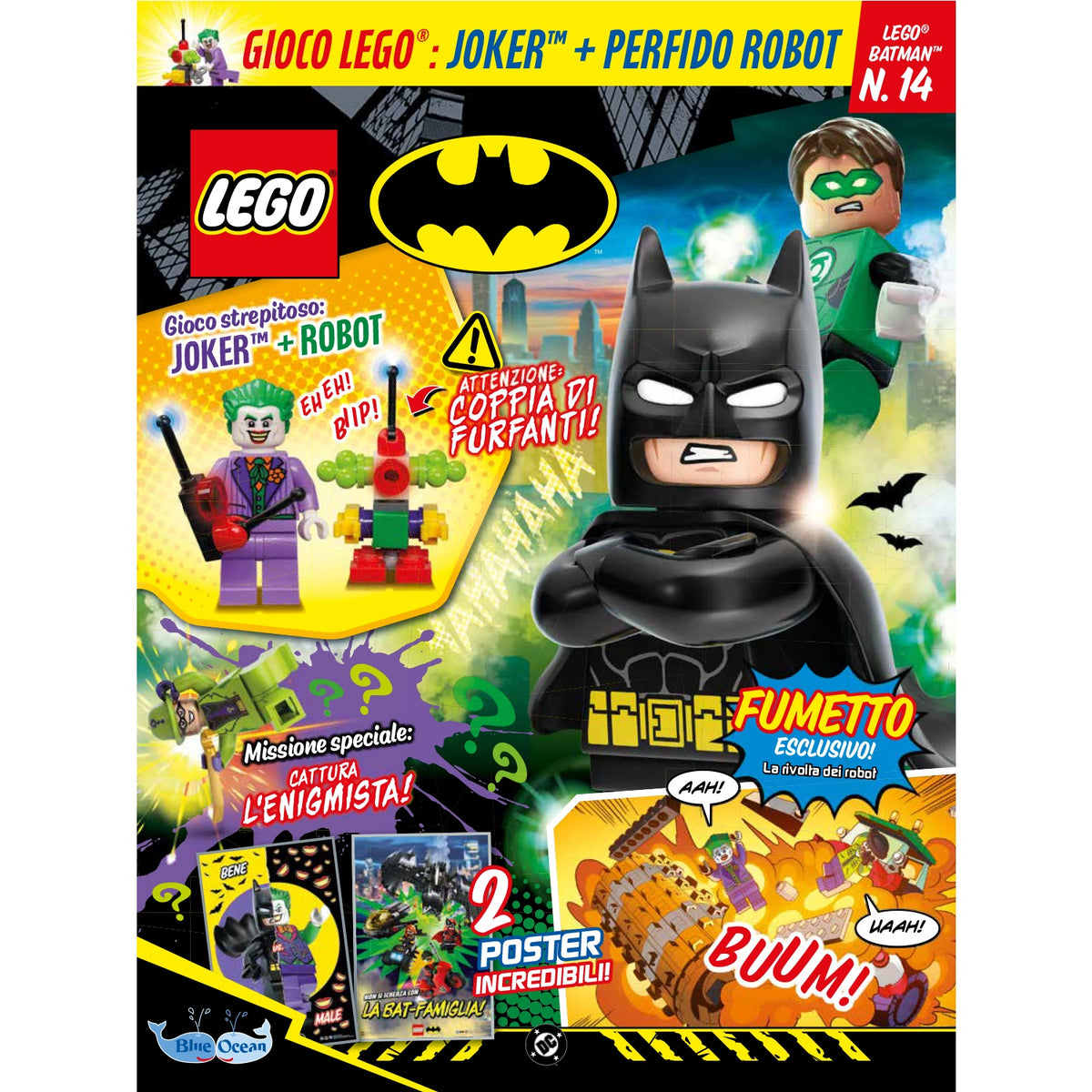 LEGO BATMAN N.14 - JOKER + ROBOT - Immagine 2