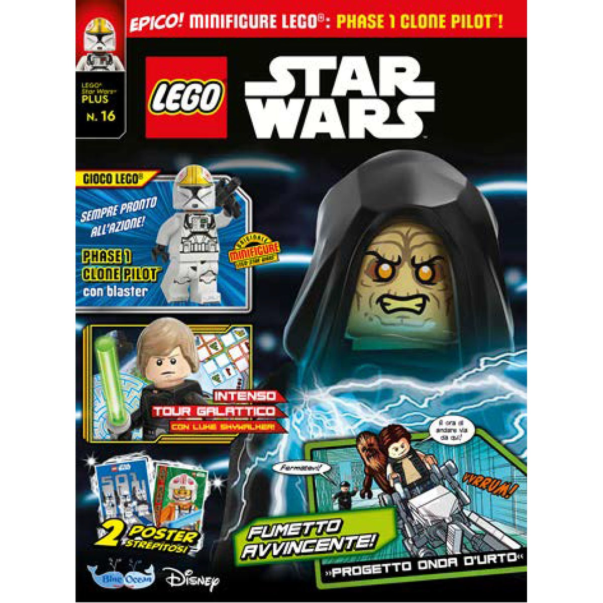 LEGO STAR WARS PLUS N.16 - PHASE 1 CLONE PILOT - Immagine 2
