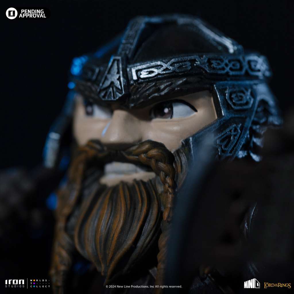 THE LORD OF THE RINGS - MINICO FIGURE - GIMLI - STATUA 12CM - Immagine 2