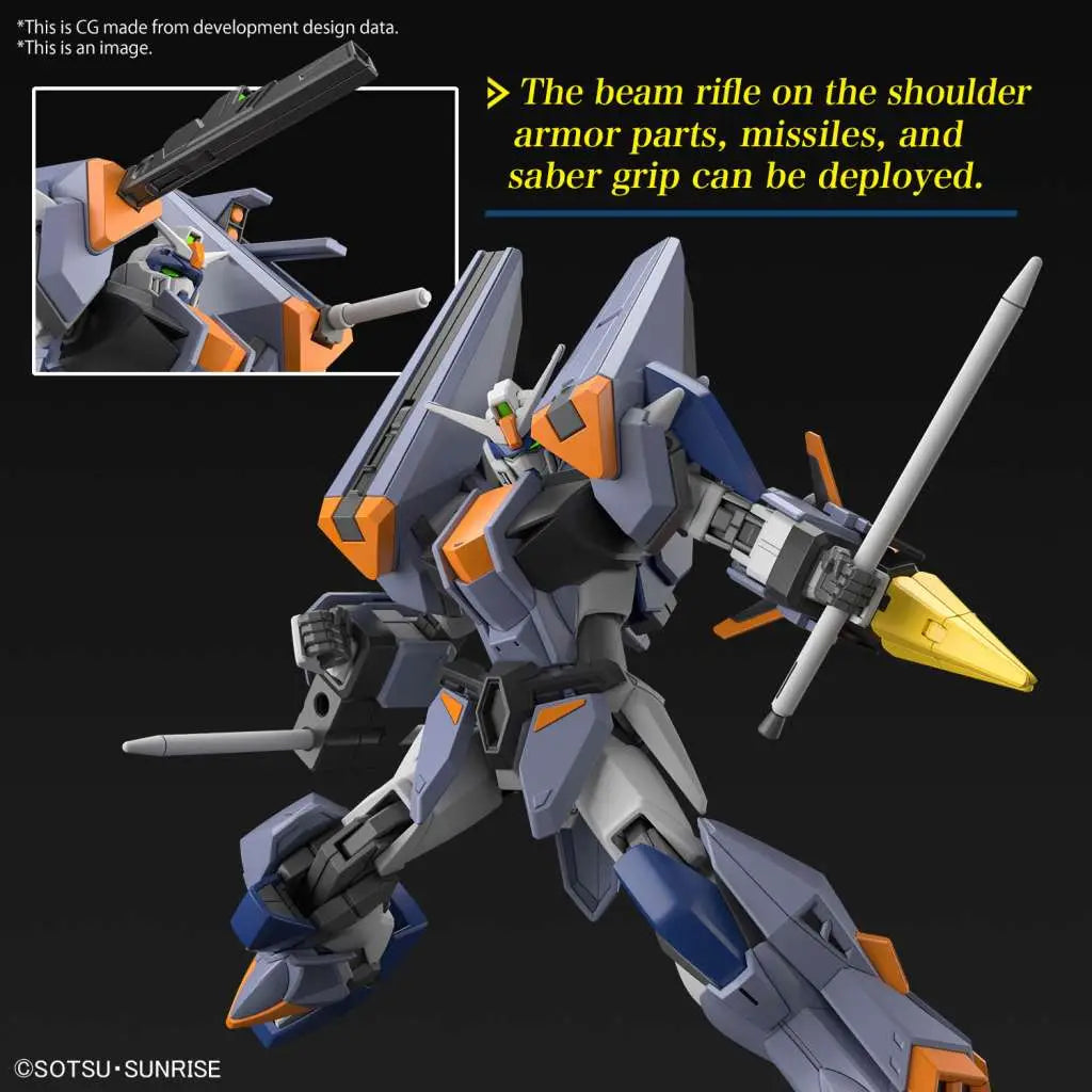 MK66700 - HIGH GRADE - DUEL BLITZ GUNDAM - MODEL KIT 1/144 - Immagine 6