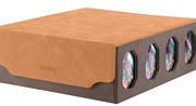 SANSEKING - WINDOW DECK BOX (3000+ CARDS) - MOCHA BROWN - Immagine 2