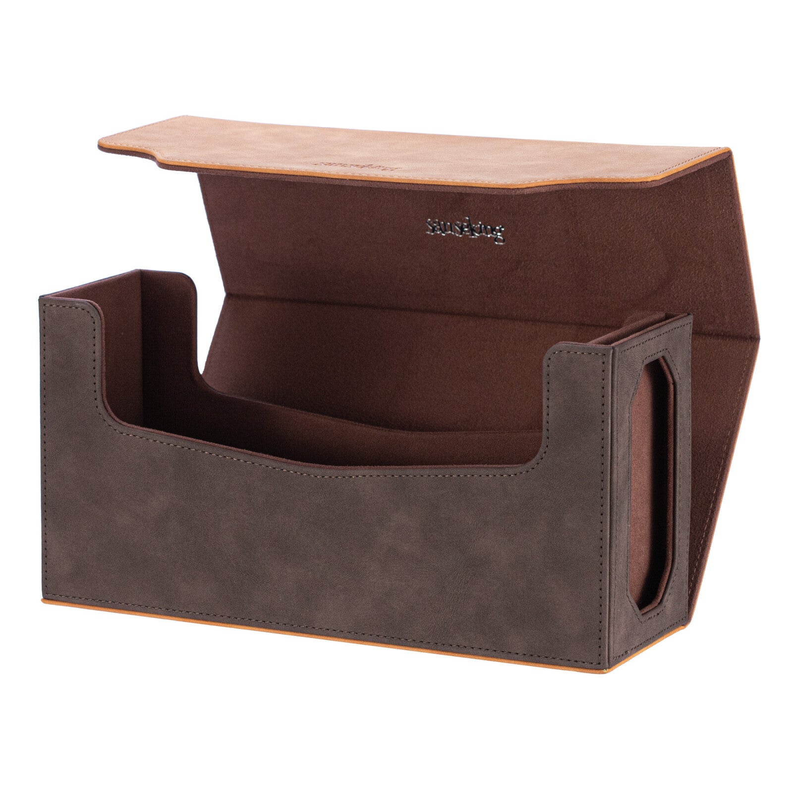 SANSEKING - GRADED CARD STORAGE BOX - MOCHA BROWN - Immagine 2