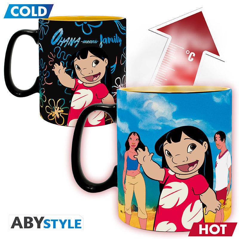 ABYMUGA664 - DISNEY - MUG HEAT CHANGE 460 ML - LILO ET STITCH - Immagine 2