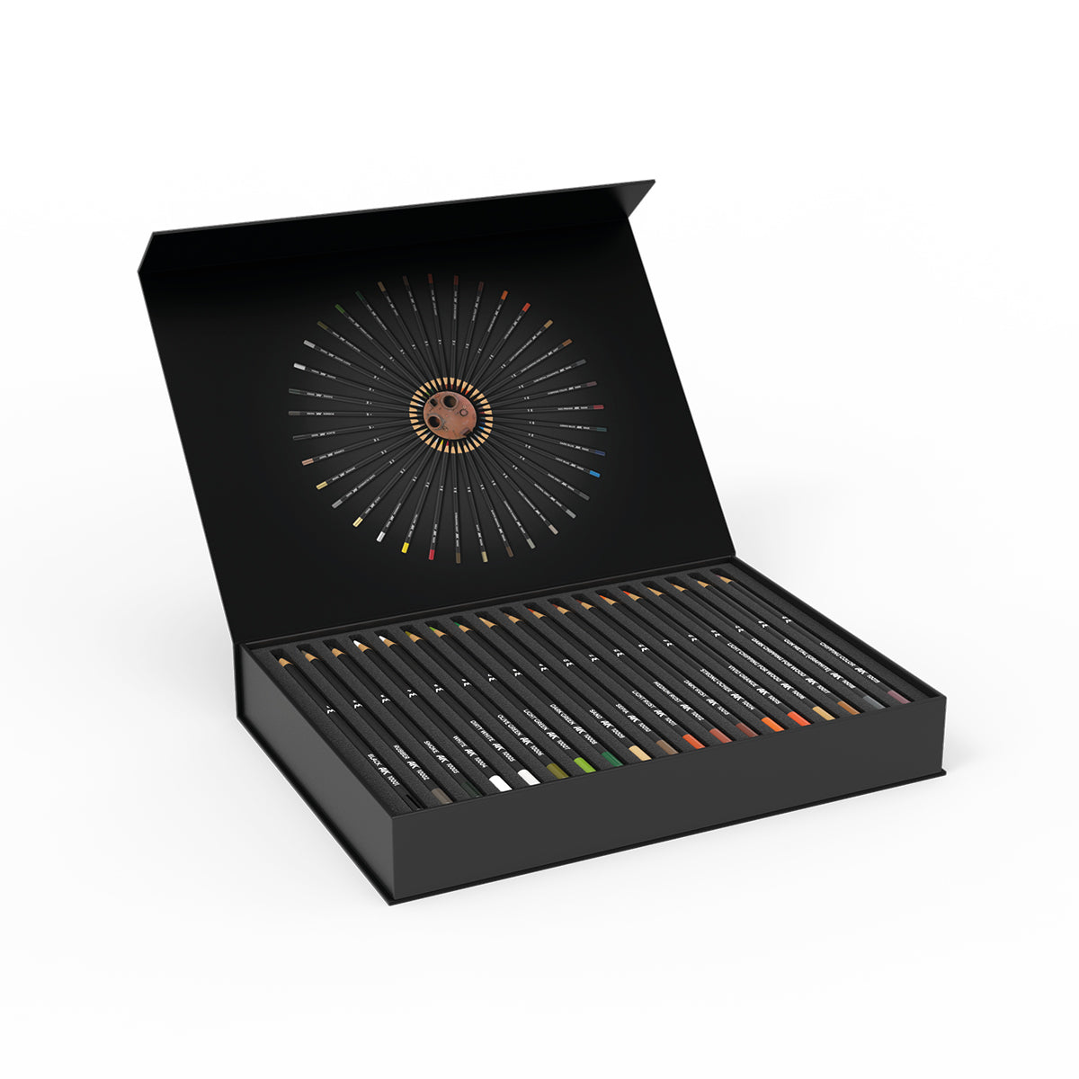 AK10047 - WEATHERING PENCILS - DELUXE EDITION BOX - SET DA 37 MATITE + BOX - Immagine 2