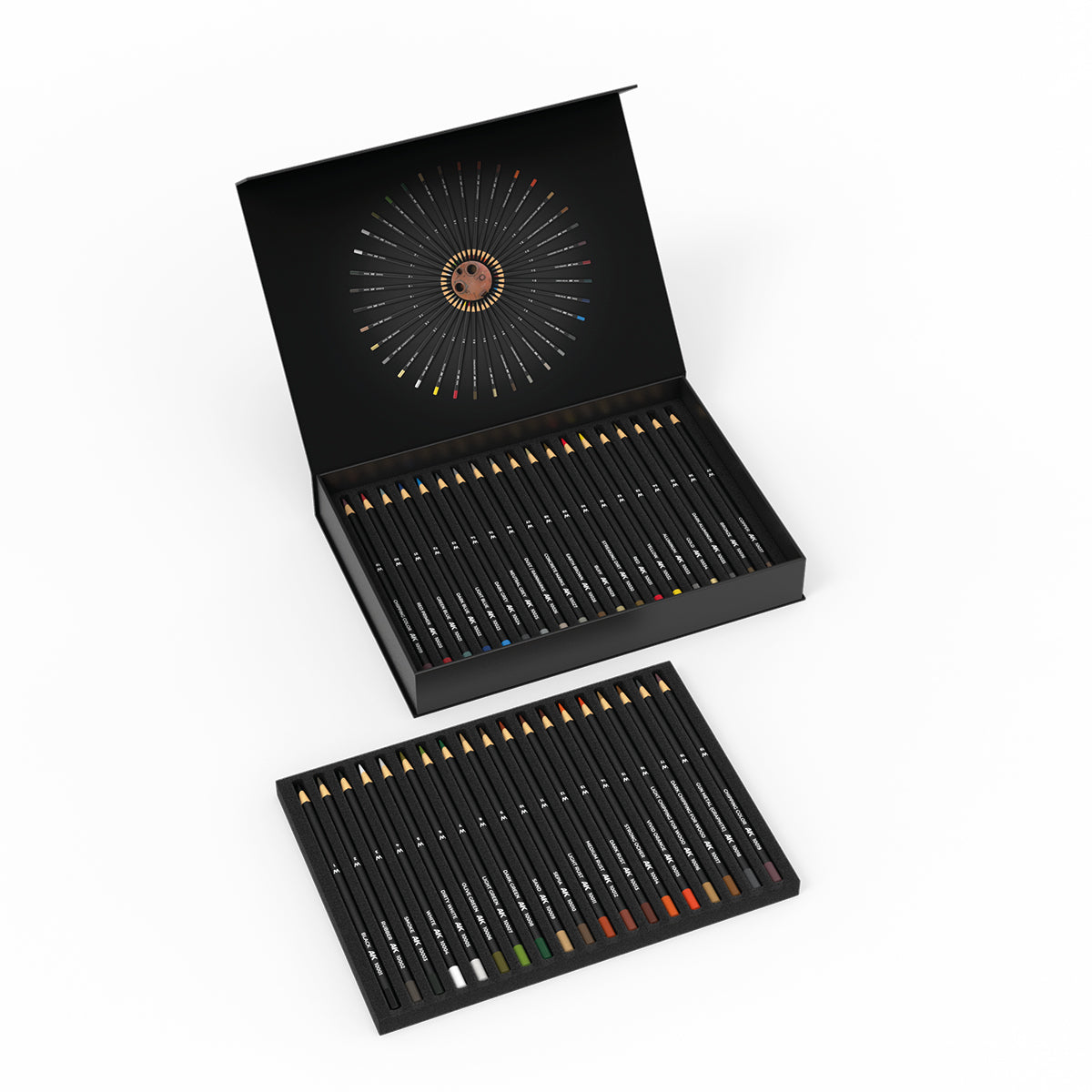 AK10047 - WEATHERING PENCILS - DELUXE EDITION BOX - SET DA 37 MATITE + BOX - Immagine 3