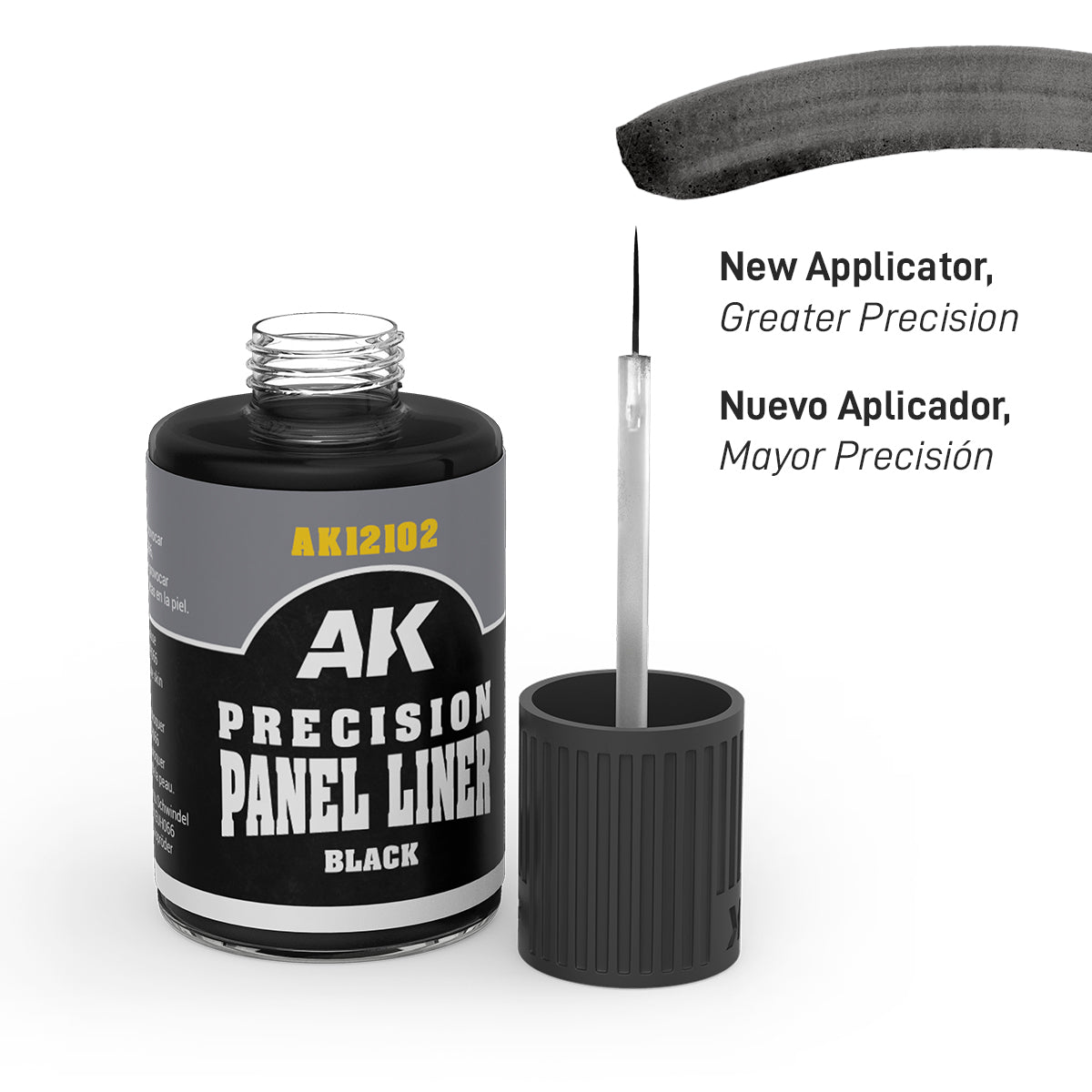 AK12102 - PANELINER - BLACK - 30 ML - Immagine 2