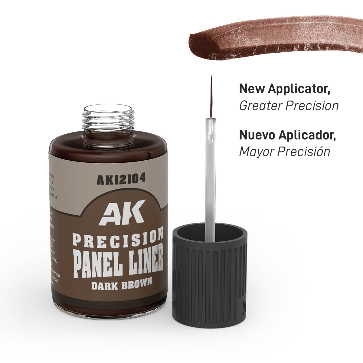 AK12104 - PANELINER - DARK BROWN - 30 ML - Immagine 2
