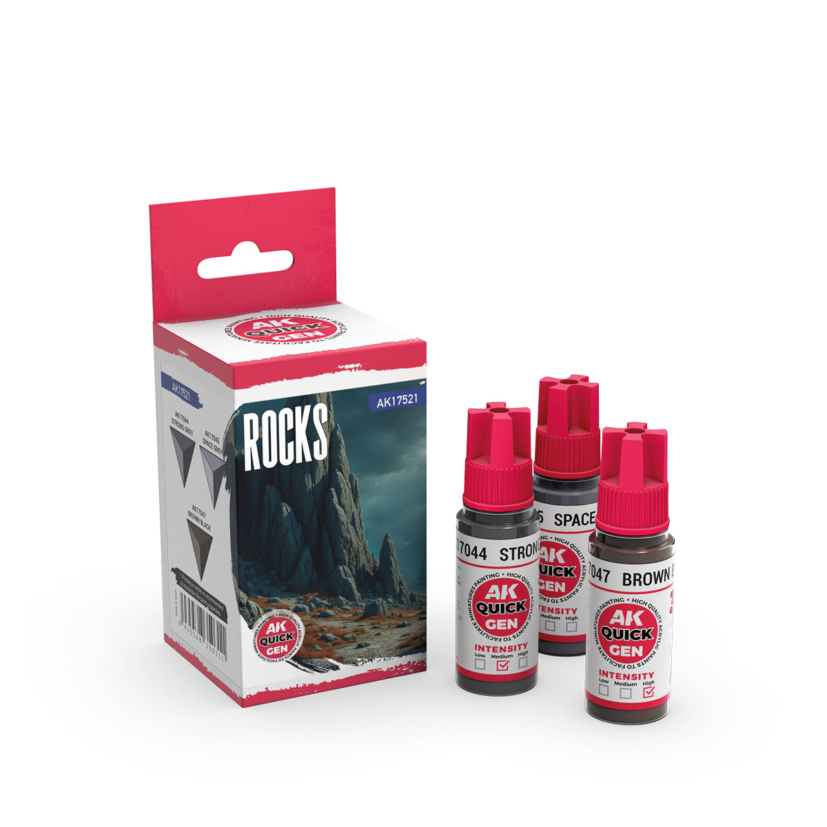 AK17521 - QUICK GEN SET - ROCKS - SET DA 3 COLORI - Immagine 2