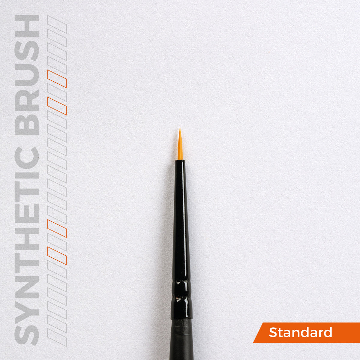 AKB105 - SYNTHETIC BRUSHES - PRECISION BRUSHES SET - SET 4 PENNELLI - Immagine 2