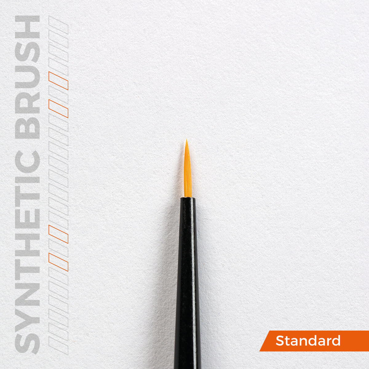 AKB104 - SYNTHETIC BRUSHES - BASIC BRUSHES SET - SET 3 PENNELLI - Immagine 3