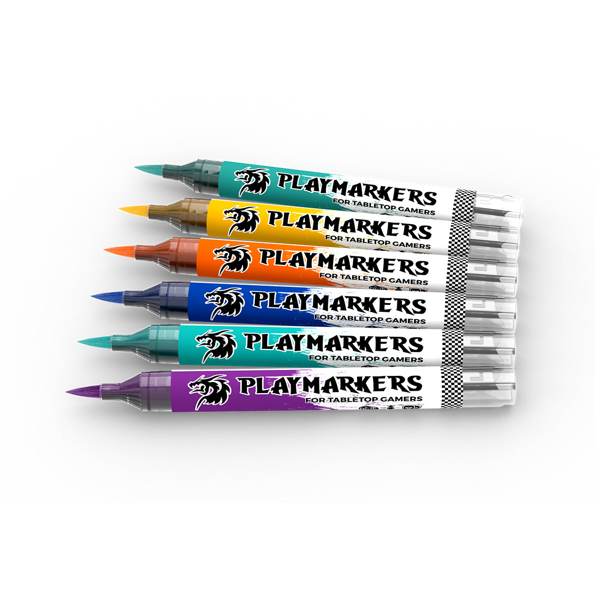 AKM103 - PLAYMARKERS - CLOTHES & ORNAMENTS - SET DA 6 COLORI - Immagine 2