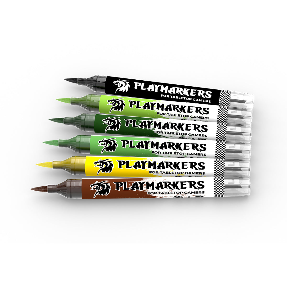AKM104 - PLAYMARKERS - ORCS & GOBLINS - SET DA 6 COLORI - Immagine 2