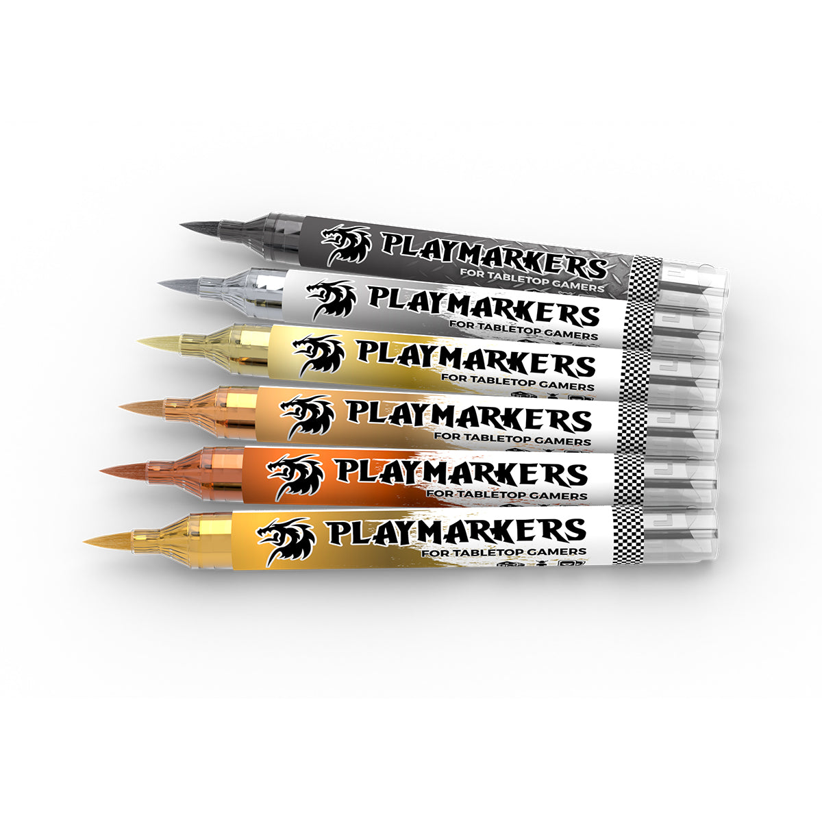 AKM105 - PLAYMARKERS - FULL METAL - SET DA 6 COLORI - Immagine 2