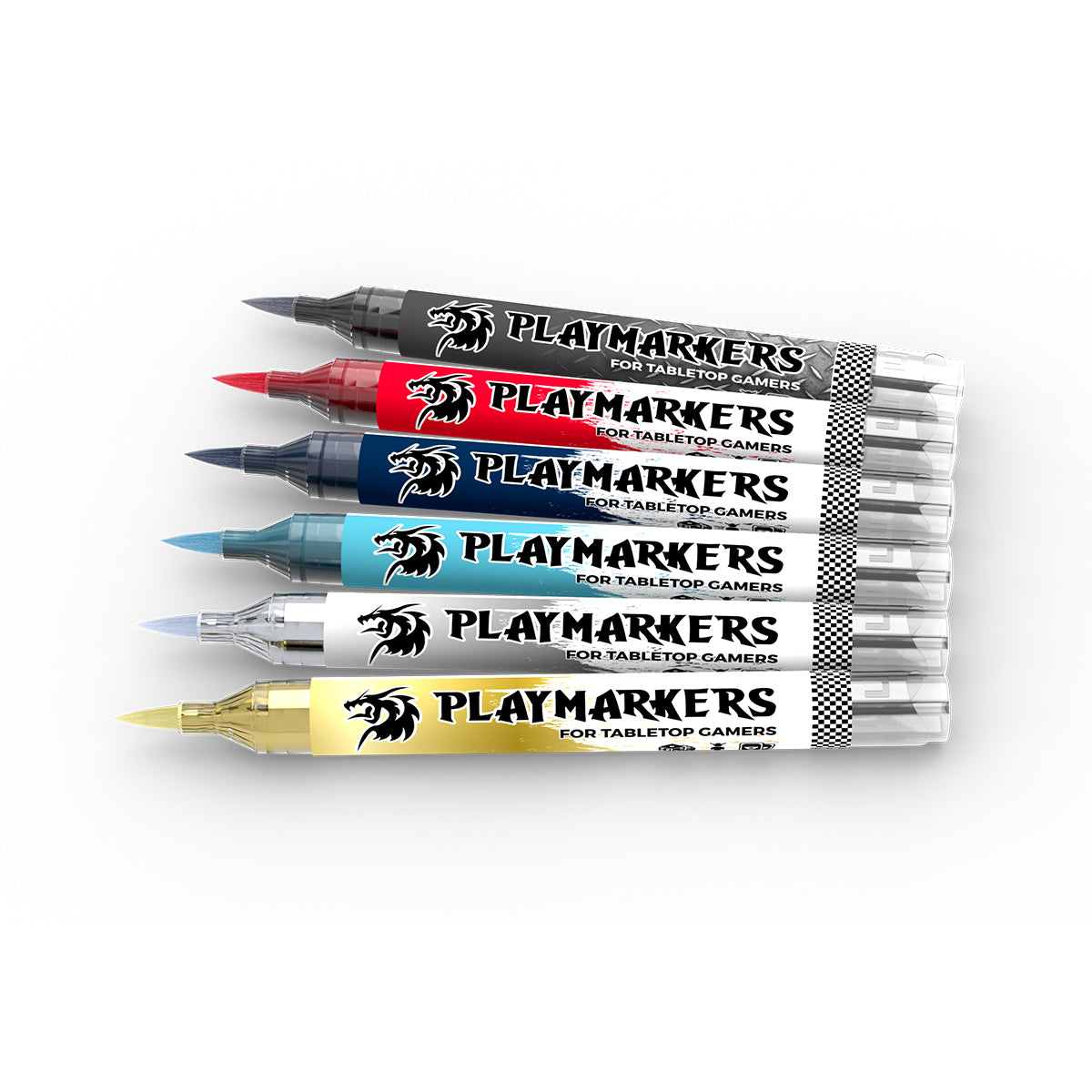 AKM106 - PLAYMARKERS - SPACE KNIGHT - SET DA 6 COLORI - Immagine 2