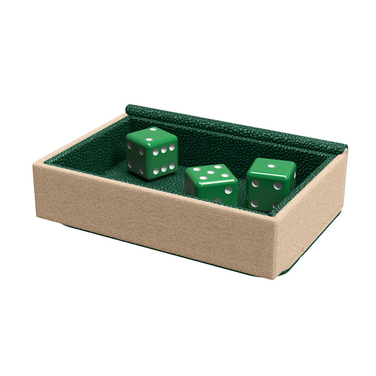 AT-40829 - DRAGON TRAY - GREEN & SAND - Immagine 2