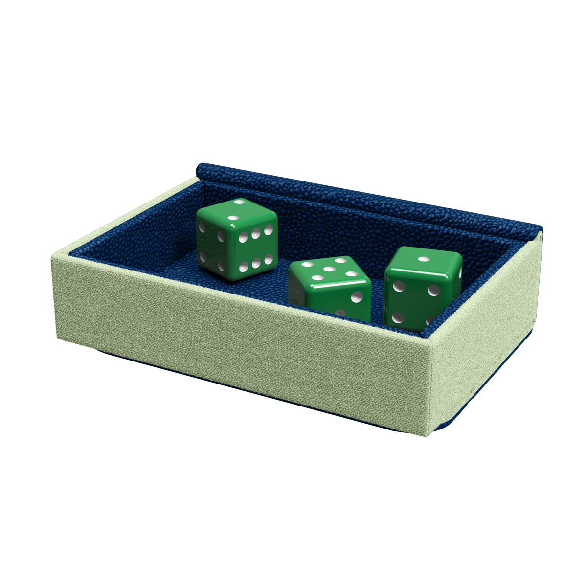 AT-40830 - DRAGON TRAY - BLUE & MINT - Immagine 2