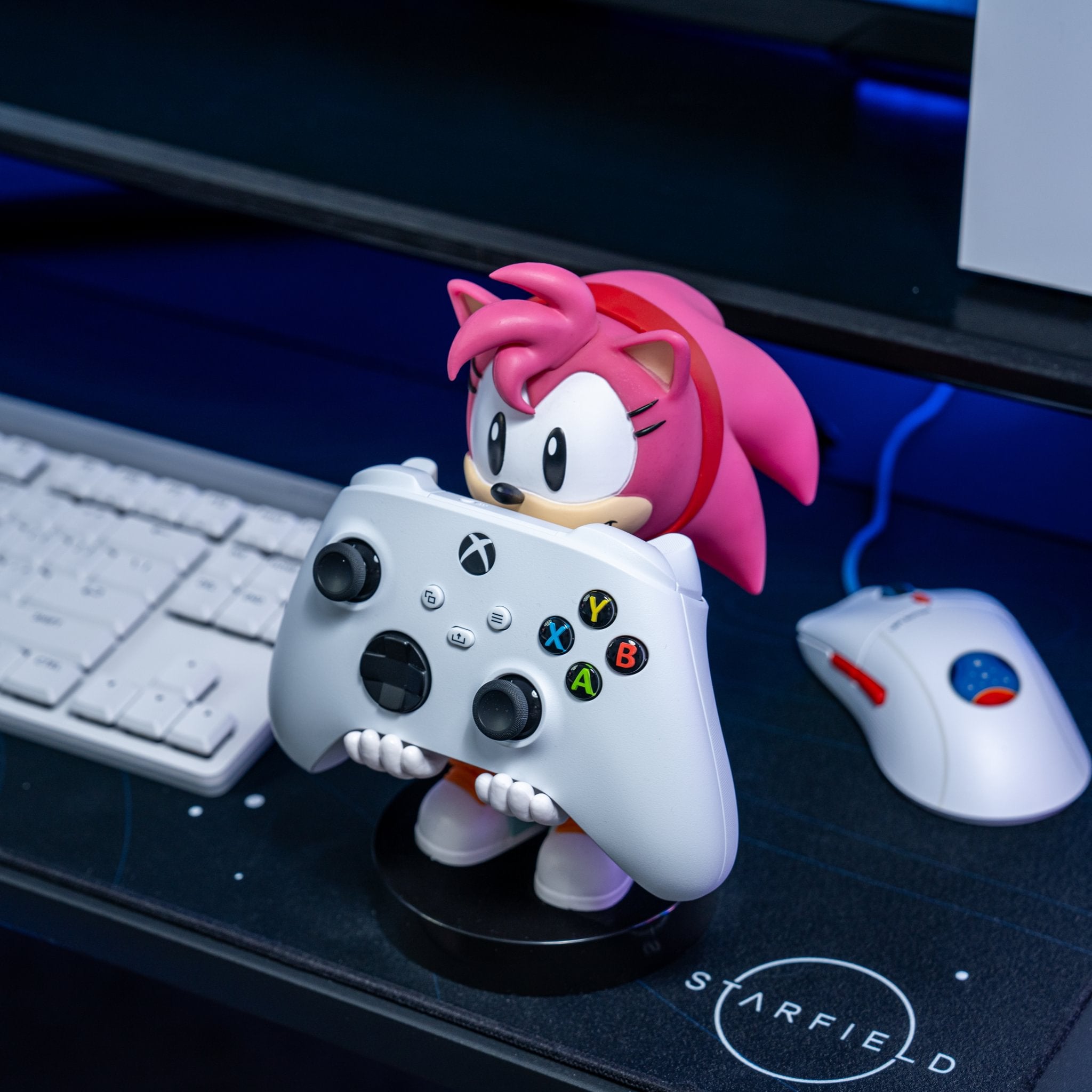 CABLE GUY ORIGINAL - AMY ROSE - CABLE GUYS AND CHARGING HOLDER - Immagine 3