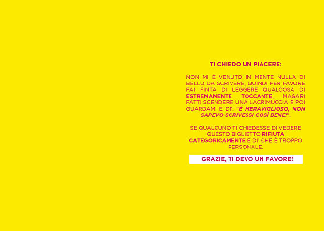 BIGLIETTO AUGURI - BA11 - GENERICO SPIA - Immagine 3