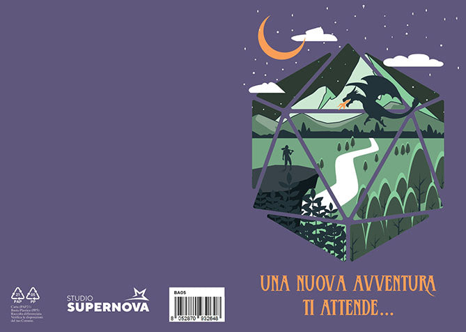 BIGLIETTO AUGURI - BA05 - GIOCO AVVENTURA - Immagine 3