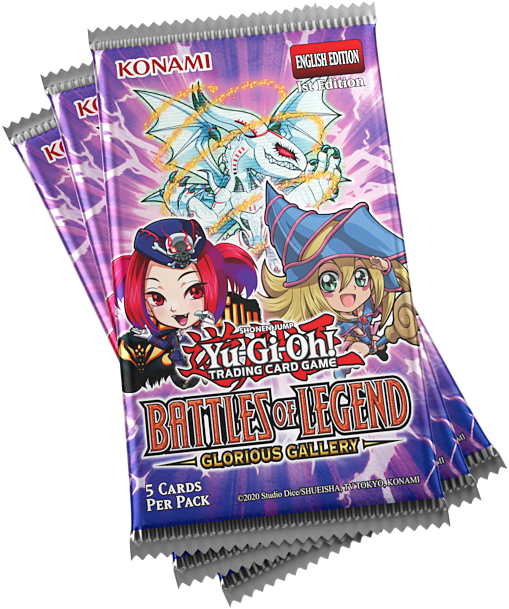 BOX YU-GI-OH! - BATTLE OF LEGEND: GLORIOUS GALLERY (24 BUSTE) - ITA - Immagine 2