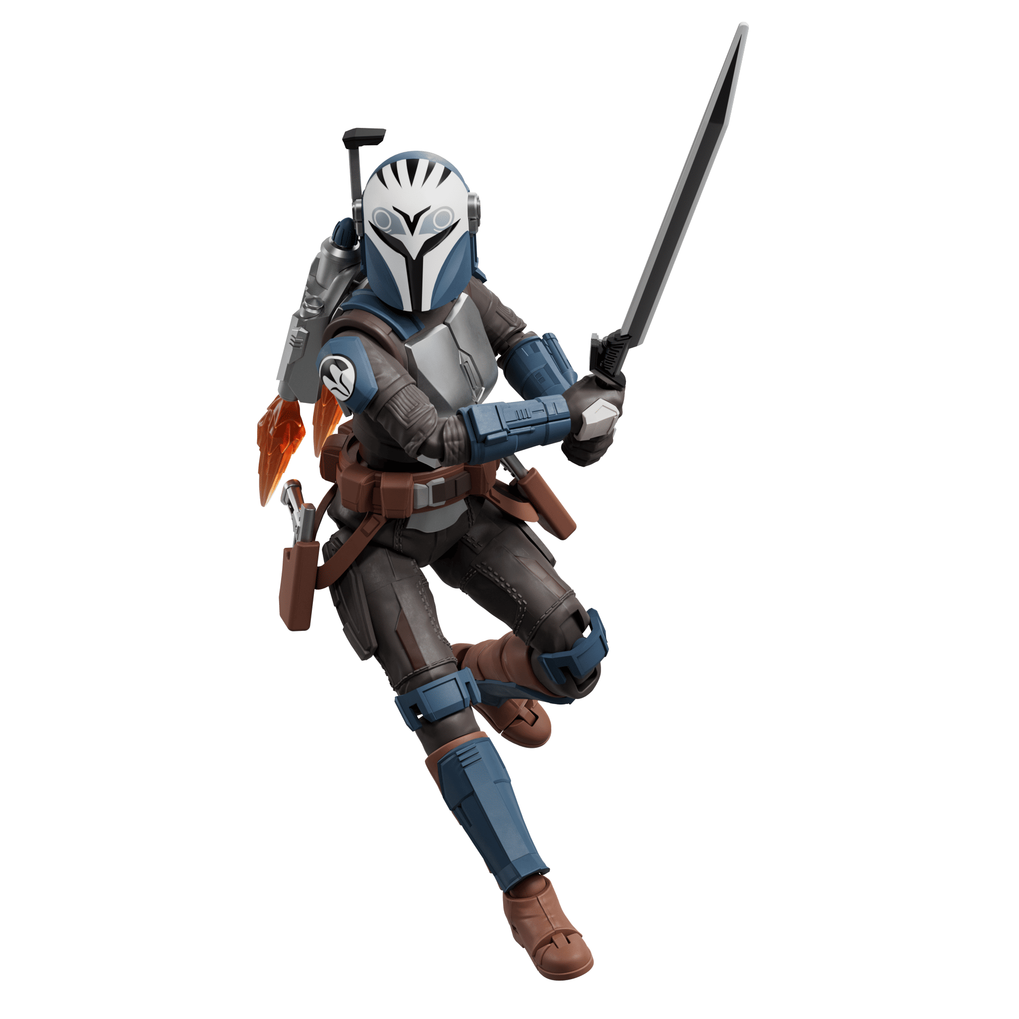 STAR WARS - CHAMPION CLASS 06 - BO-KATAN KRYZ - THE MANDOLORIAN - MODEL KIT - Immagine 5