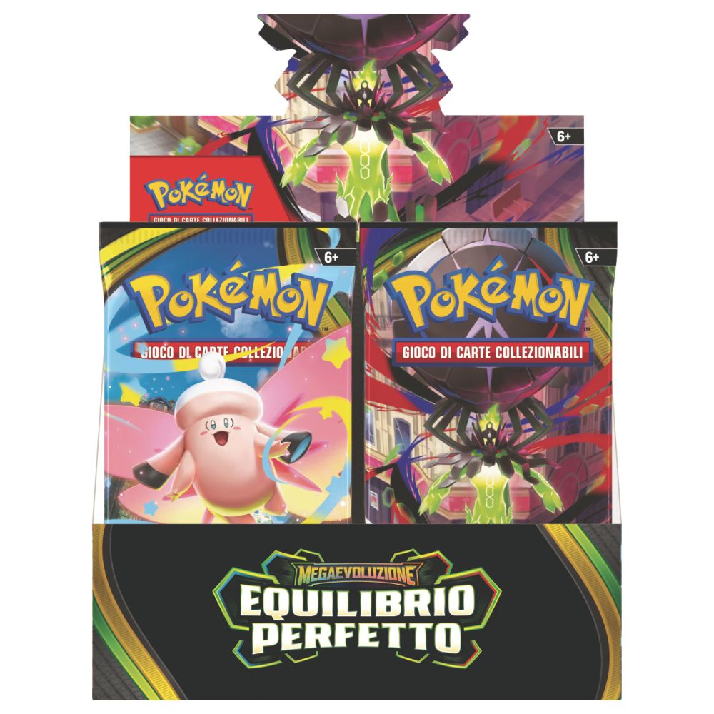PK10380-I - POKEMON M3 MEGAEVOLUZIONE - EQUILIBRIO PERFETTO BOX 36 BUSTE - Immagine 2