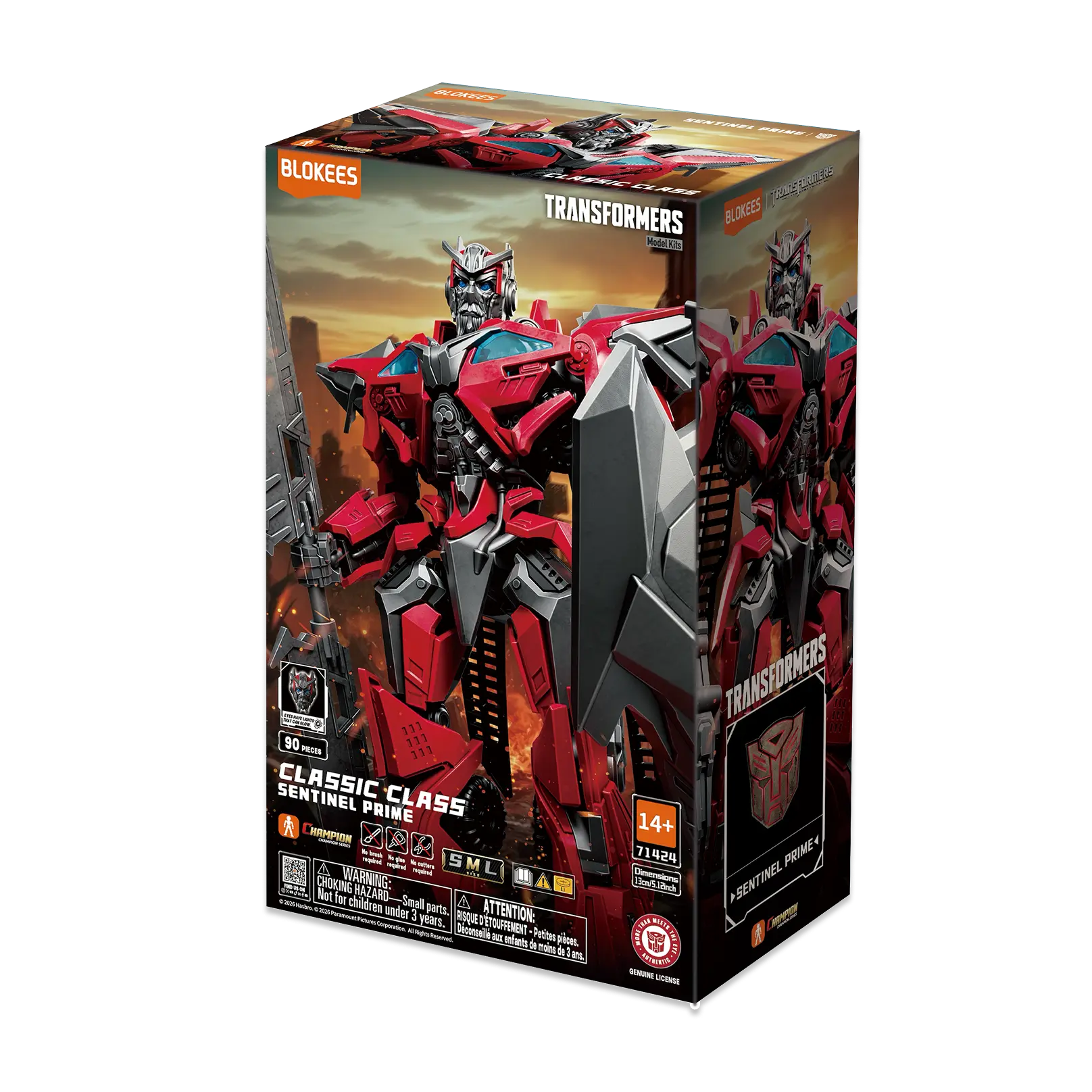 TRANSFORMERS - CLASSIC CLASS 24 - SENTINEL PRIME - MODEL KIT - Immagine 4